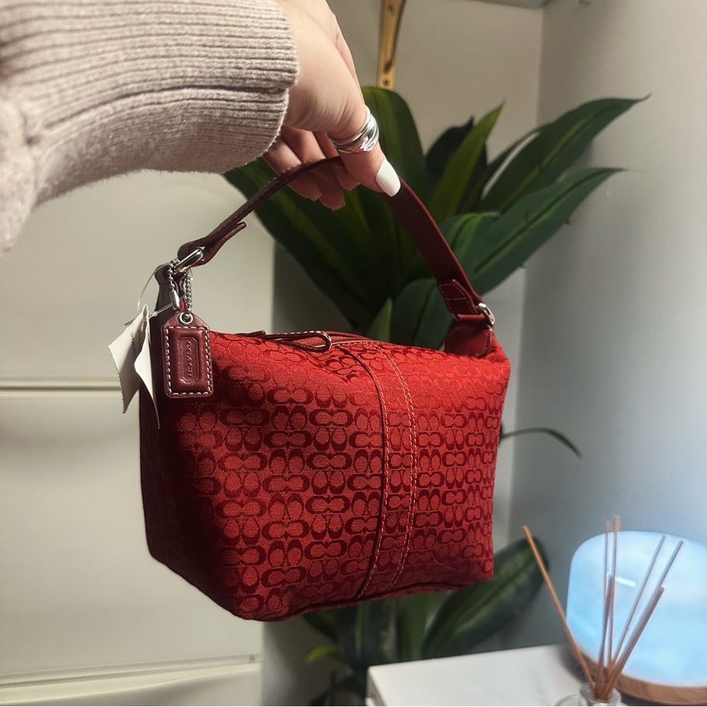 Red Mini Coach Purse